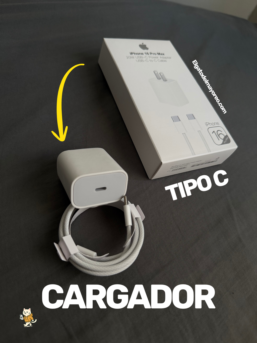 Cargador 20w Para iPhone Tipo C - C